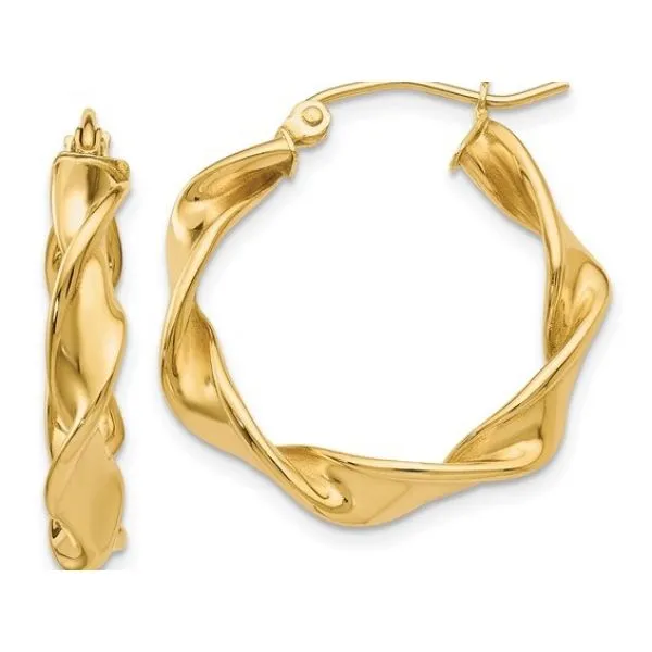 Gold Earrings Dolabany Jewelers Westwood, MA