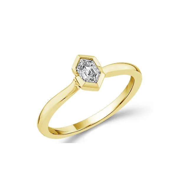 Yellow 14 Karat Starlight Lab Diamond Fashion Ring Doland Jewelers, Inc. Dubuque, IA