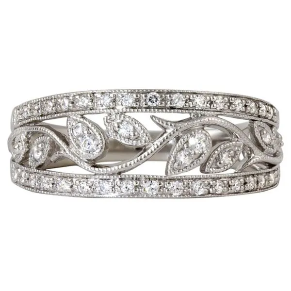 White 14K Diamond Fashion Ring Doland Jewelers, Inc. Dubuque, IA