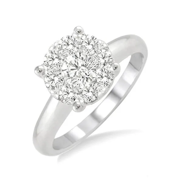 Lady's White 14Kt Lovebright Diamond Ring Doland Jewelers, Inc. Dubuque, IA