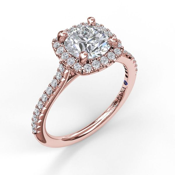 Fana Rose Gold Engagement Ring Doland Jewelers, Inc. Dubuque, IA