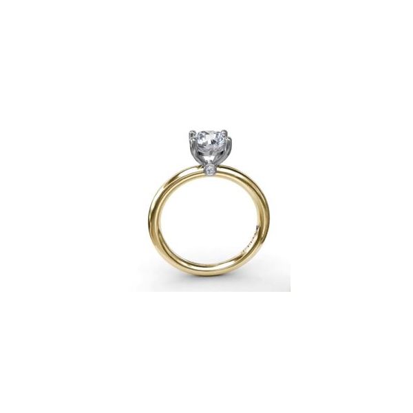 Yellow 14K Solitaire Semi Mount Ring Doland Jewelers, Inc. Dubuque, IA