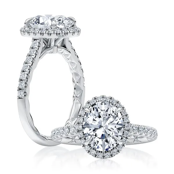 White 14Kt Semi Mount Ring Doland Jewelers, Inc. Dubuque, IA