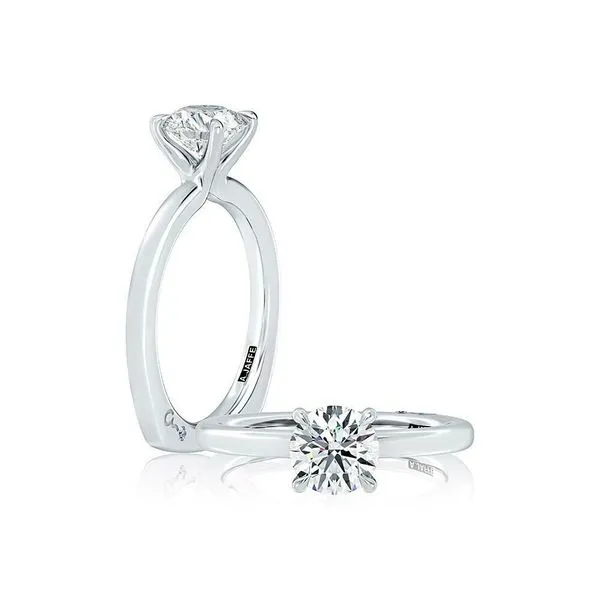 Yellow 14 Karat Solitaire Semi Mount Ring Doland Jewelers, Inc. Dubuque, IA