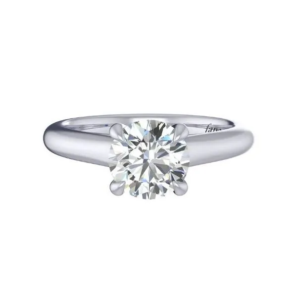 White 14Kt Cathedral Semi Mount Ring Image 2 Doland Jewelers, Inc. Dubuque, IA