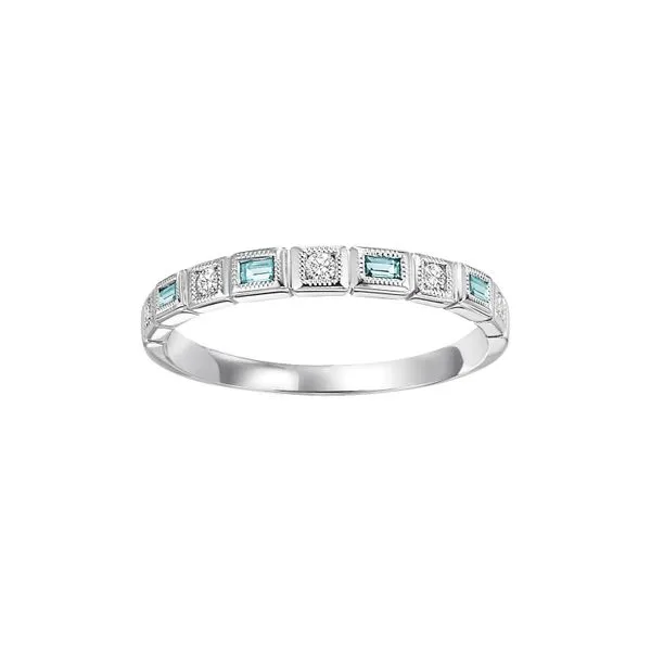 10K White Gold Gemstone Ring Doland Jewelers, Inc. Dubuque, IA