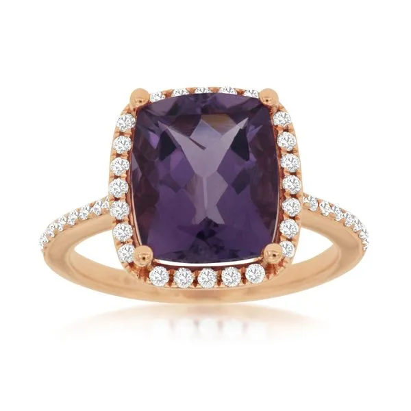 Rose 14 Karat Gemstone Ring Doland Jewelers, Inc. Dubuque, IA