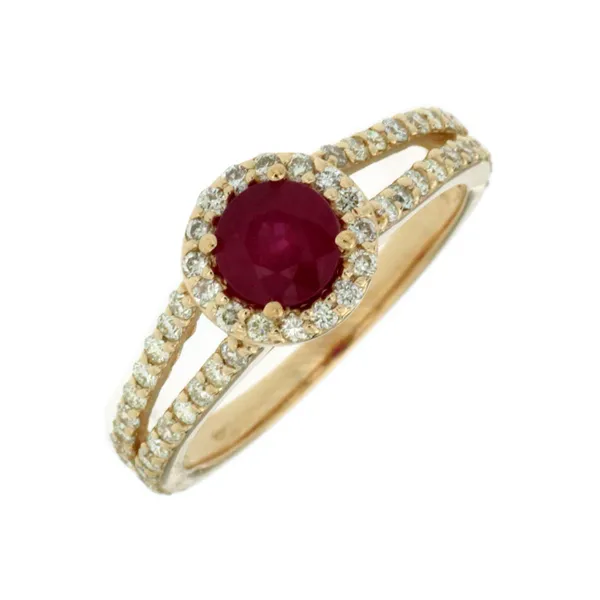 Yellow 14 Karat Gemstone Ring Doland Jewelers, Inc. Dubuque, IA