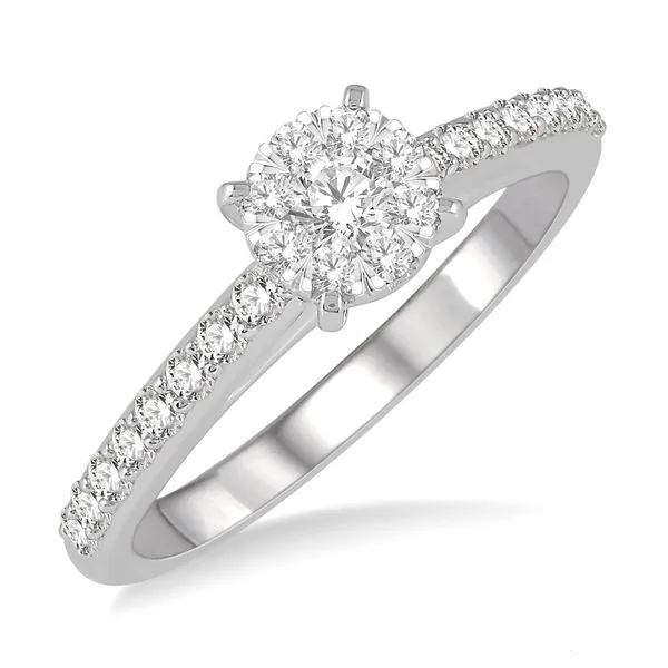 White 14Kt Lovebright Wedding Band Doland Jewelers, Inc. Dubuque, IA