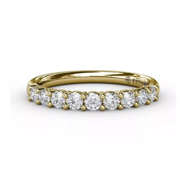 Yellow 14 Karat Wedding Band Doland Jewelers, Inc. Dubuque, IA