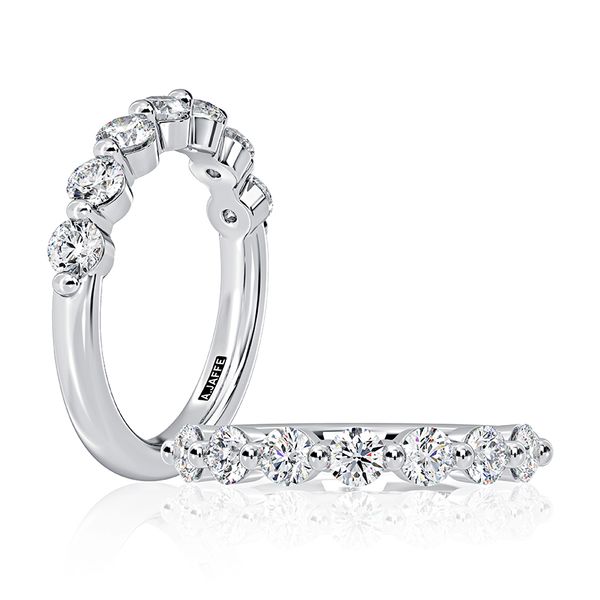 White 14Kt Diamond Wedding Band Doland Jewelers, Inc. Dubuque, IA