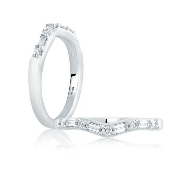 14K White Gold Diamond Wedding Band Doland Jewelers, Inc. Dubuque, IA