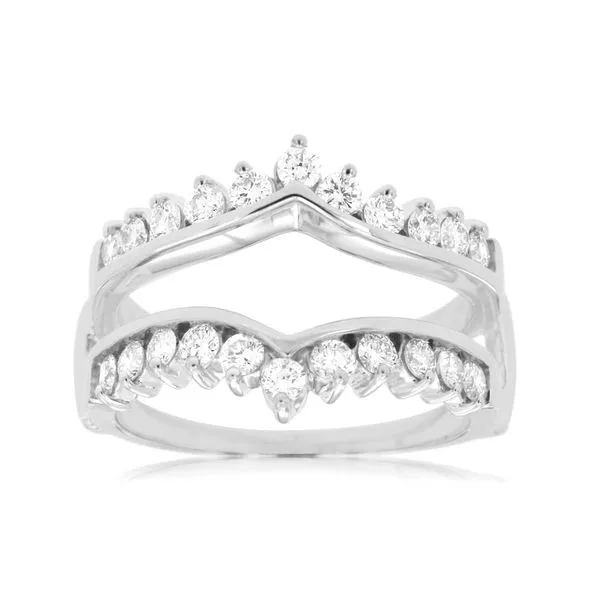 White 14Kt Wrap Wedding Band Doland Jewelers, Inc. Dubuque, IA