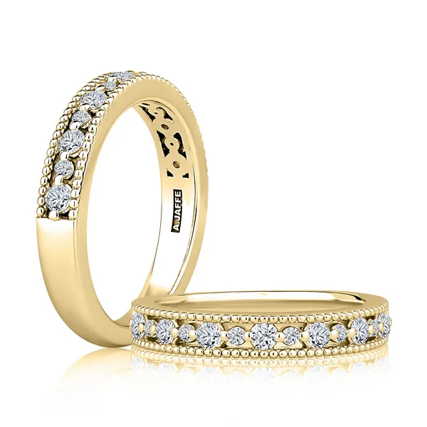 14K Yellow Gold Diamond Wedding Band Doland Jewelers, Inc. Dubuque, IA