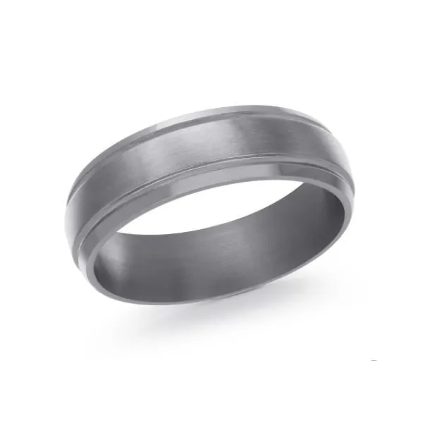 6.5mm Grey Satin Tantalum Wedding Band Doland Jewelers, Inc. Dubuque, IA