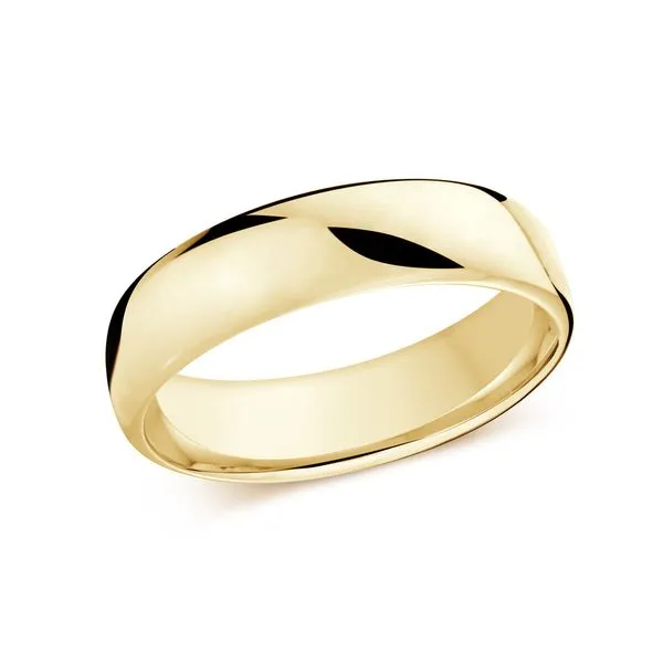 6.5Mm Yellow 14 Karat Euro Fit Wedding Band Doland Jewelers, Inc. Dubuque, IA