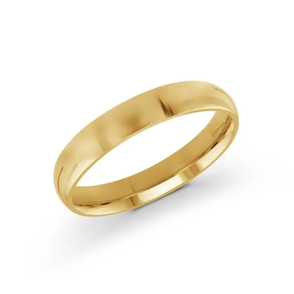 4Mm Yellow 14 Karat Comfort Fit Wedding Band Doland Jewelers, Inc. Dubuque, IA