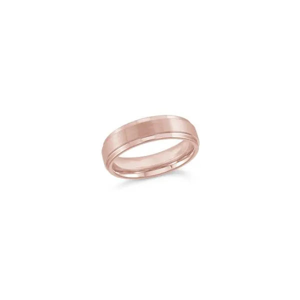 Rose Plated Tungsten Men's Wedding Band Doland Jewelers, Inc. Dubuque, IA