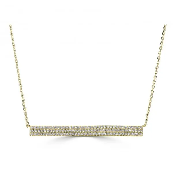 Yellow 14Kt Diamond Pendant Doland Jewelers, Inc. Dubuque, IA