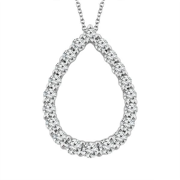 White 10Kt Diamond Pendant Doland Jewelers, Inc. Dubuque, IA