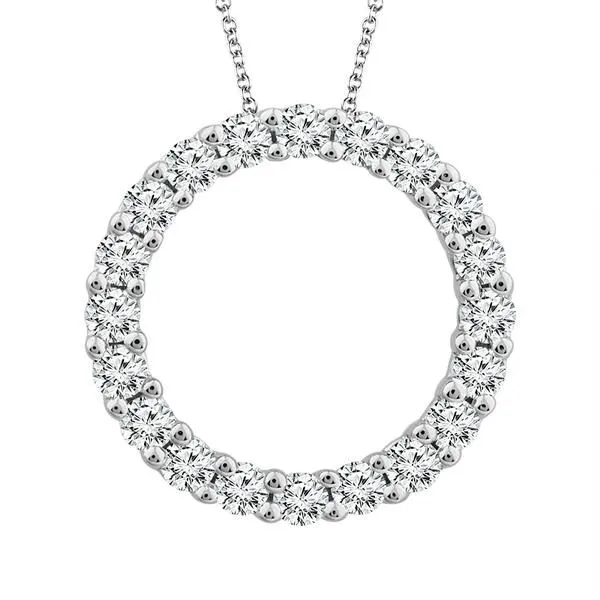 White 10Kt Diamond Pendant Doland Jewelers, Inc. Dubuque, IA