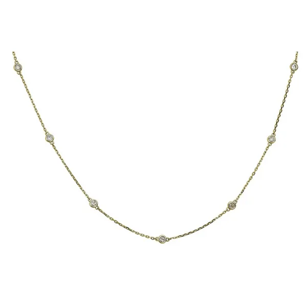 Yellow 14 Karat Diamond Pendant Doland Jewelers, Inc. Dubuque, IA