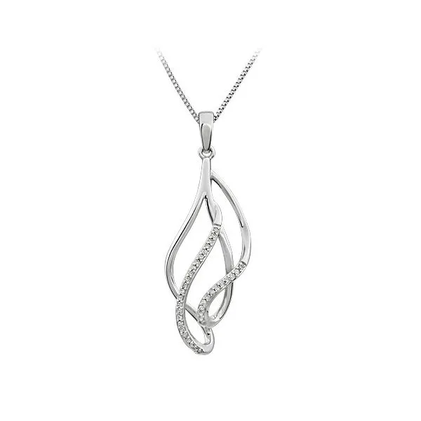 Sterling Silver Diamond Pendant Doland Jewelers, Inc. Dubuque, IA