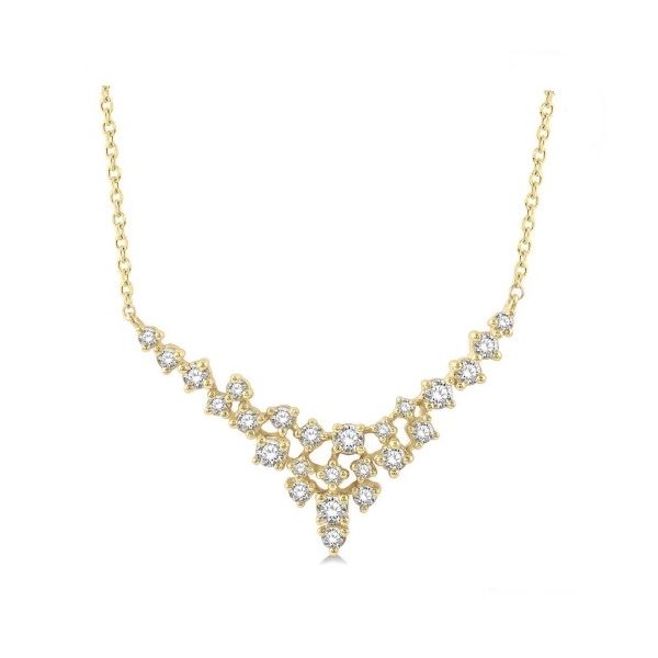 Yellow 14 Karat Diamond Pendant Doland Jewelers, Inc. Dubuque, IA