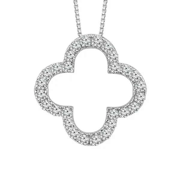 10K White Gold Diamond Pendant Doland Jewelers, Inc. Dubuque, IA