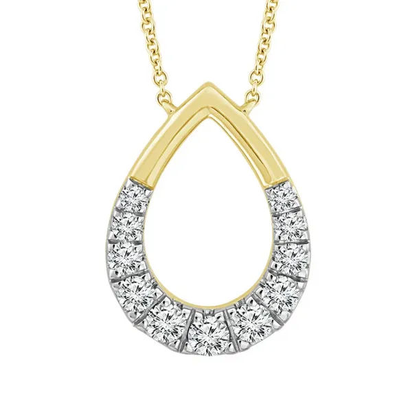 10K Yellow Gold Diamond Pendant Doland Jewelers, Inc. Dubuque, IA