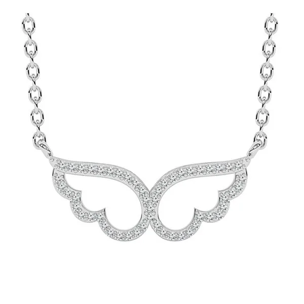 10K White Gold Diamond Pendant Doland Jewelers, Inc. Dubuque, IA