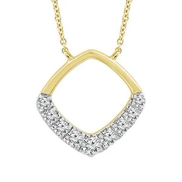 10K Yellow Gold Diamond Pendant Doland Jewelers, Inc. Dubuque, IA