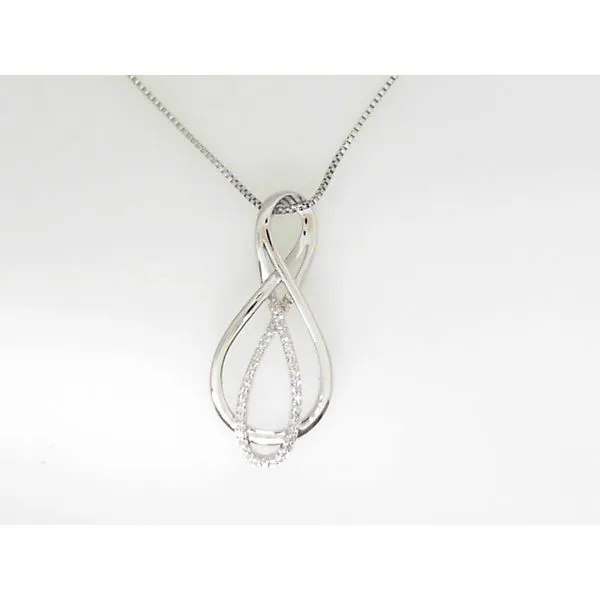 Sterling Silver Diamond Pendant Doland Jewelers, Inc. Dubuque, IA