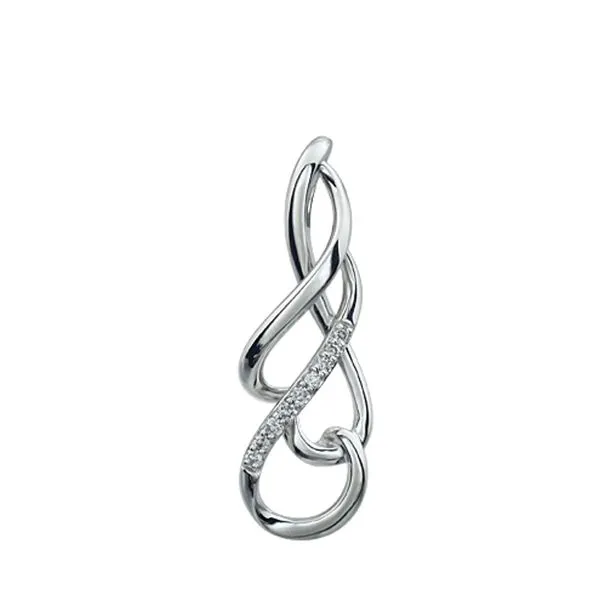 Sterling Silver Diamond Pendant Doland Jewelers, Inc. Dubuque, IA