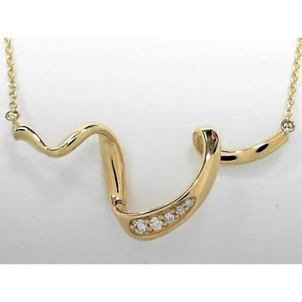 14K Yellow Gold Diamond Necklace Doland Jewelers, Inc. Dubuque, IA