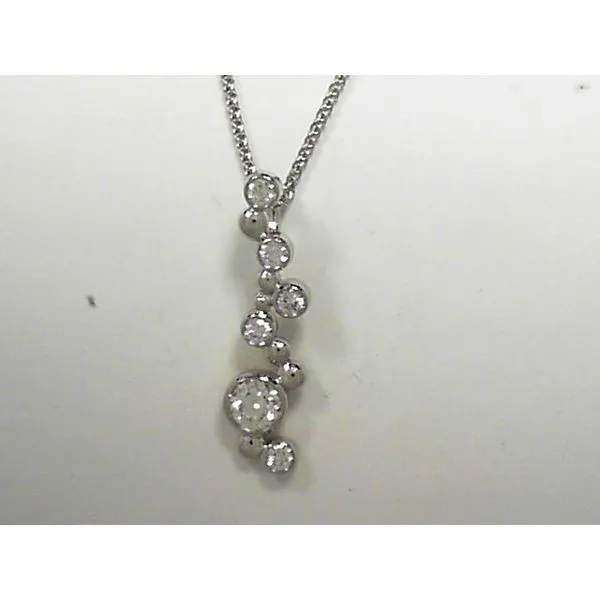 Sterling Silver Lab Diamond Pendant Doland Jewelers, Inc. Dubuque, IA