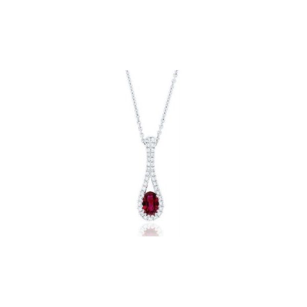 Ruby Necklace Doland Jewelers, Inc. Dubuque, IA