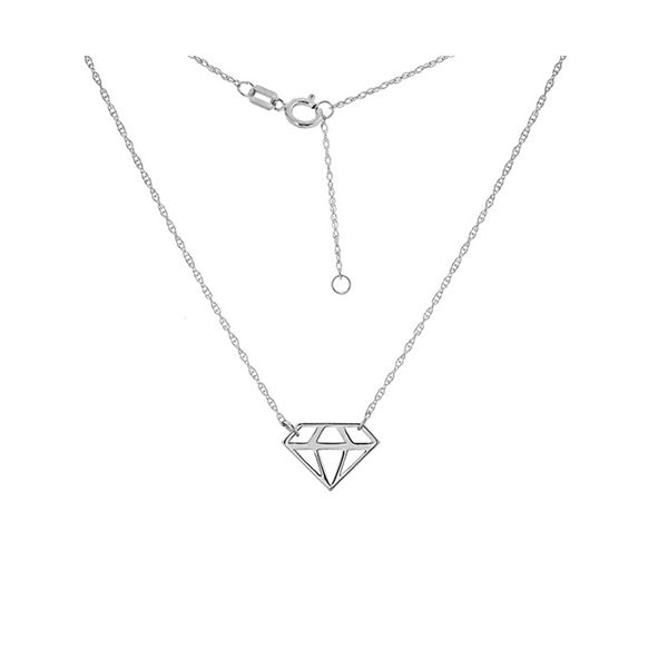 White Gold Necklace Doland Jewelers, Inc. Dubuque, IA