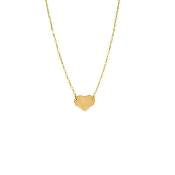Gold Heart Necklace Doland Jewelers, Inc. Dubuque, IA