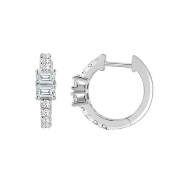 White 14Kt Diamond Earrings Doland Jewelers, Inc. Dubuque, IA