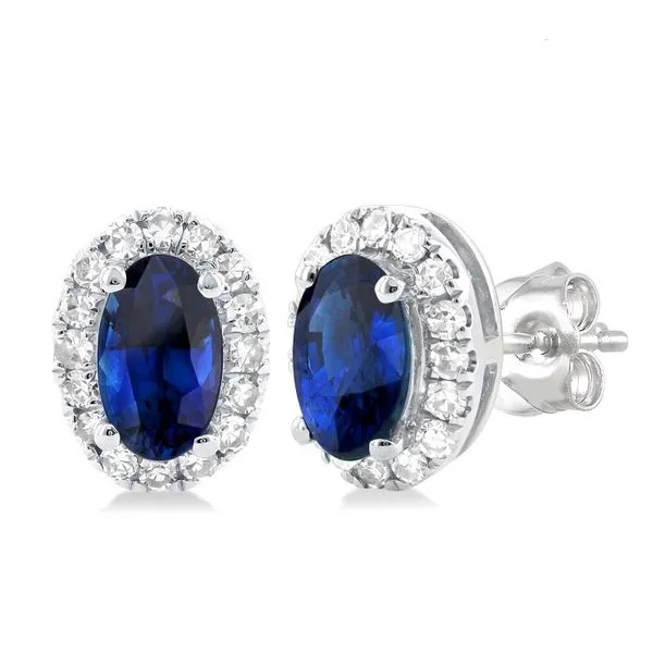 10K Yellow Sapphire and Diamond Earrings Doland Jewelers, Inc. Dubuque, IA