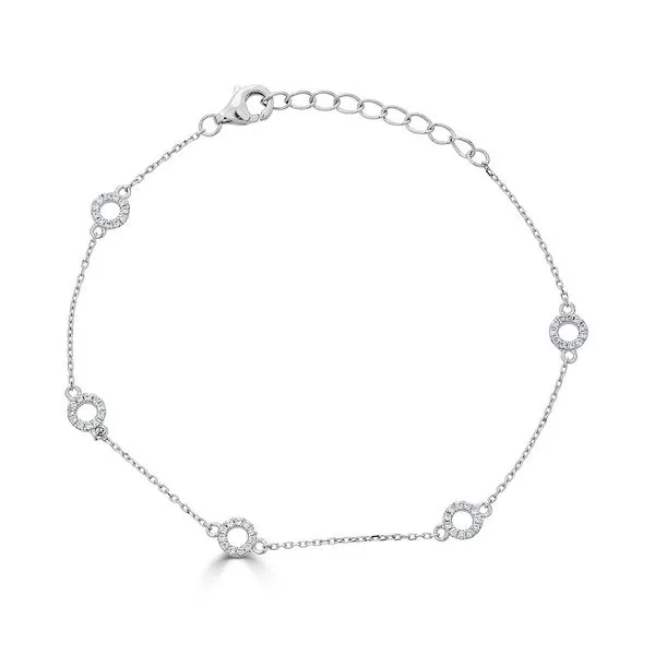 White 14 Karat Gold Bracelet Doland Jewelers, Inc. Dubuque, IA