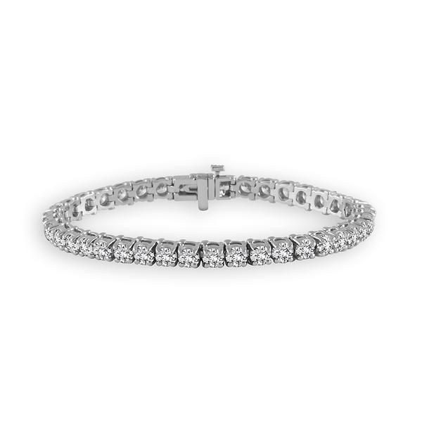 White 14Kt Tennis Diamond Bracelet Doland Jewelers, Inc. Dubuque, IA