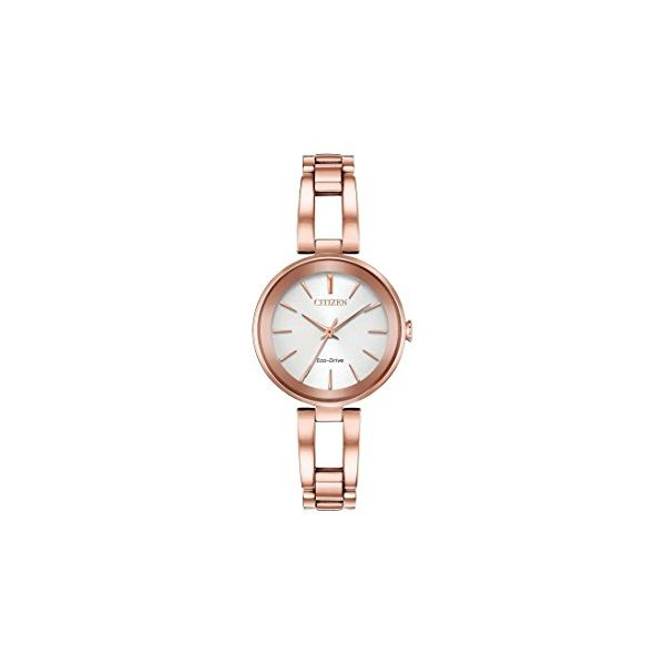 Lady's Citizen Eco-Drive "Axiom" Rose Stainless Steel Watch Doland Jewelers, Inc. Dubuque, IA