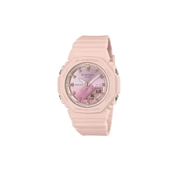 Women's Casio G-Shock Analog/Digital Pink Resin Watch Doland Jewelers, Inc. Dubuque, IA