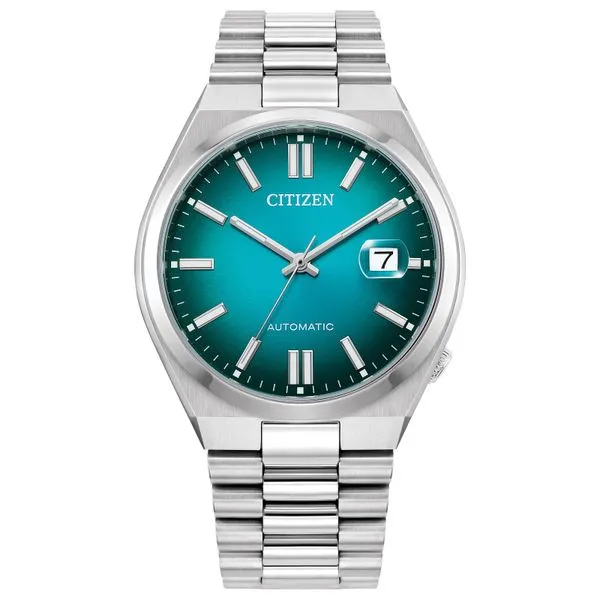 Gent's Silver-tone Stainless Steel Watch Doland Jewelers, Inc. Dubuque, IA