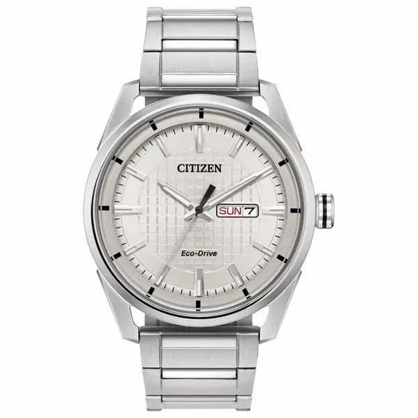 Men's Citizen Eco-Drive Stainless Steel Dress Watch Doland Jewelers, Inc. Dubuque, IA