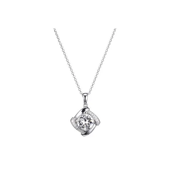 Birthstone Bezel Set Pendant Doland Jewelers, Inc. Dubuque, IA
