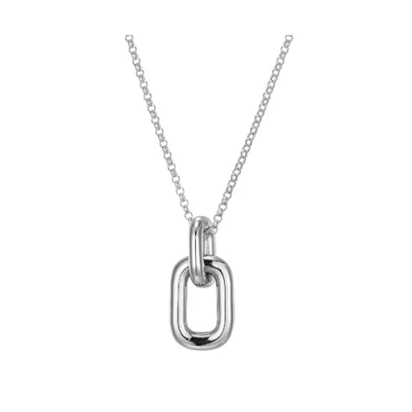 White Sterling Silver Simpatico Pendant Doland Jewelers, Inc. Dubuque, IA
