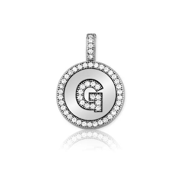 Sterling Silver Initials "G" Pendant Doland Jewelers, Inc. Dubuque, IA